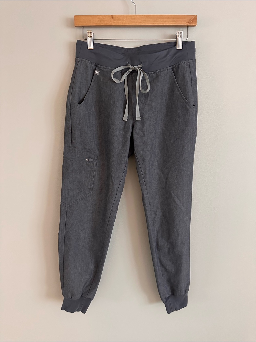 FIGS Zamora Jogger Scrub Pants Gray Size XS